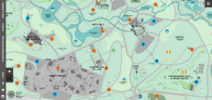 links to interactive map of forest park http://forestparkmap.org/